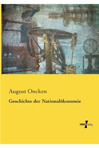 Geschichte der Nationalökonomie