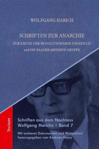 Schriften Zur Anarchie