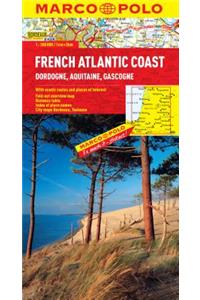 French Atlantic Coast Marco Polo Map