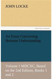 Essay Concerning Humane Understanding