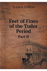 Feet of Fines of the Tudor Period Part II