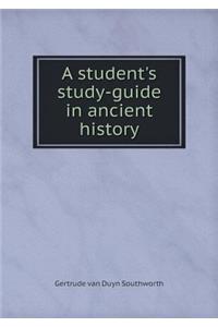 A Student's Study-Guide in Ancient History