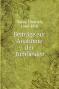 Beitrage zur Anatomie der Tubifieiden