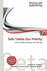 Safe Tables Our Priority