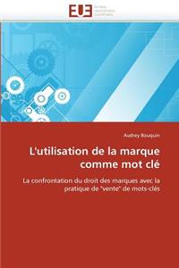 L''utilisation de la Marque Comme Mot CLé