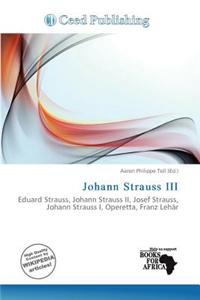 Johann Strauss III