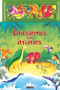 Dinosaurios con imanes (Isla Magnetica) (Spanish Edition)
