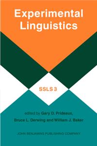 Experimental Linguistics