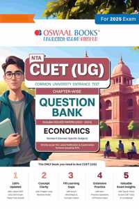 Oswaal NTA CUET (UG) Chapterwise Question Bank Economics (For 2025 Exam)