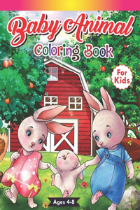 Baby Animal Coloring Book