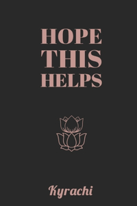 Hope This Helps