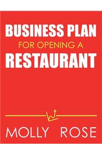 Business Plan For Opening A Restaurant