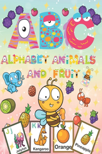 ABC Alphabet Animals and Fruit