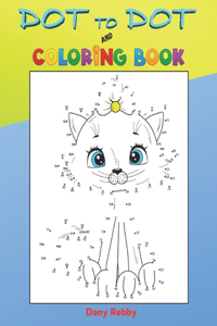 DOT TO DOT and COLORING BOOK