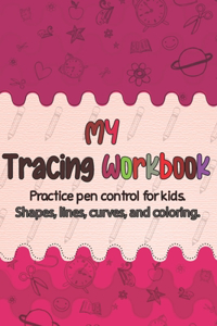 Tracing workbook for kids