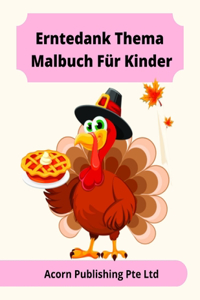 Erntedank Thema Malbuch Für Kinder