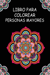 Libro Para Colorear Personas Mayores