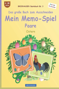 große Buch zum Ausschneiden Mein Memo-Spiel Paare