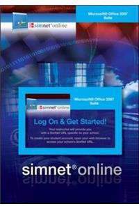 Simnet for Office 2007 Office Suite Registration Card