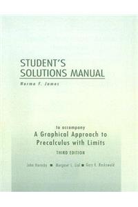 A Graphical Approach to Precalculus with Limits Student's Solutions Manual