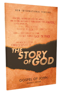 NIV, The Story of God, Gospel of John, Reader's Edition, Paperback