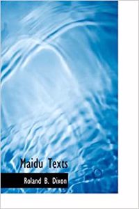 Maidu Texts