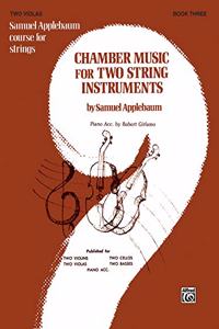 CHAMBER MUSIC FOR TWO STR INST BK3 VLA