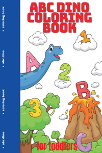 ABC Dino Coloring Book