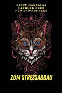 Katze Mandalas Malbuch für Erwachsene