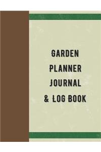 Garden Planner Journal and Log Book