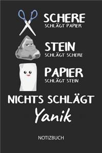 Nichts schlägt - Yanik - Notizbuch