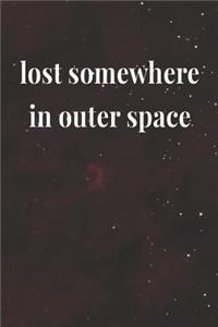 Lost Somewhere In Outer Space
