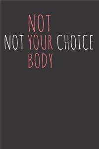 Pro Choice Feminist Pride Notebook Journal