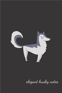 Elegant Husky Notes