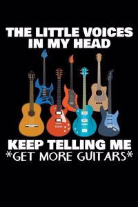 The Little Voices in My Head Keep Telling Me Get More Guitars