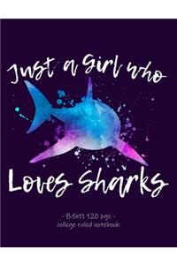 Just a Girl Who Loves Sharks