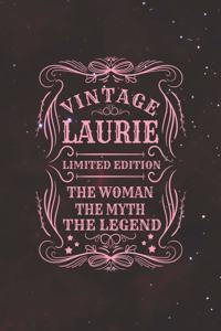 Vintage Laurie Limited Edition the Woman the Myth the Legend