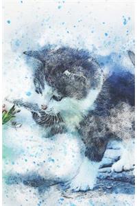 2019-2020 Academic Planner Weekly and Monthly Playful Cat