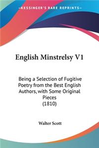 English Minstrelsy V1