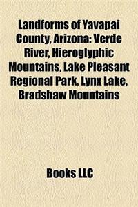 Landforms of Yavapai County, Arizona