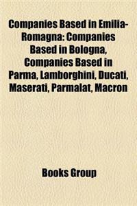 Companies Based in Emilia-Romagna