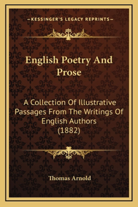 English Poetry And Prose