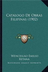 Catalogo de Obras Filipinas (1902)