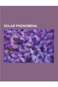 Solar Phenomena