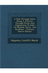 A Ride Through Islam