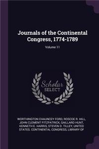 Journals of the Continental Congress, 1774-1789; Volume 11