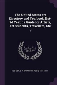 The United States art Directory and Yearbook