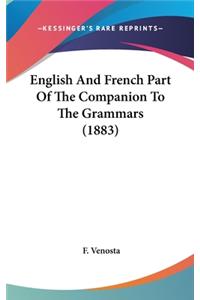 English and French Part of the Companion to the Grammars (1883)