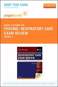 Respiratory Care Exam Review - Elsevier eBook on Vitalsource (Retail Access Card)