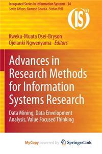 Advances in Research Methods for Information Systems Research